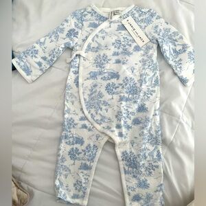 NWT- Janie and Jack one piece outfit 3-6 months. Toile safari print.